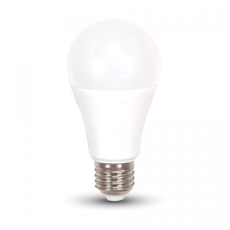 LED-lamppu himmennettävä A60 V-TAC VT-2011, 9W, 230V, 3000K, 806lm, IP20, Ø 60mm