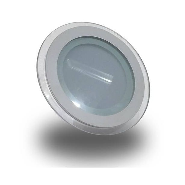Upotettava LED-valaisin V-TAC VT-1202G RD, 12W, 230V, 3000K, 840lm, IP20, Ø 160mm, valkoinen