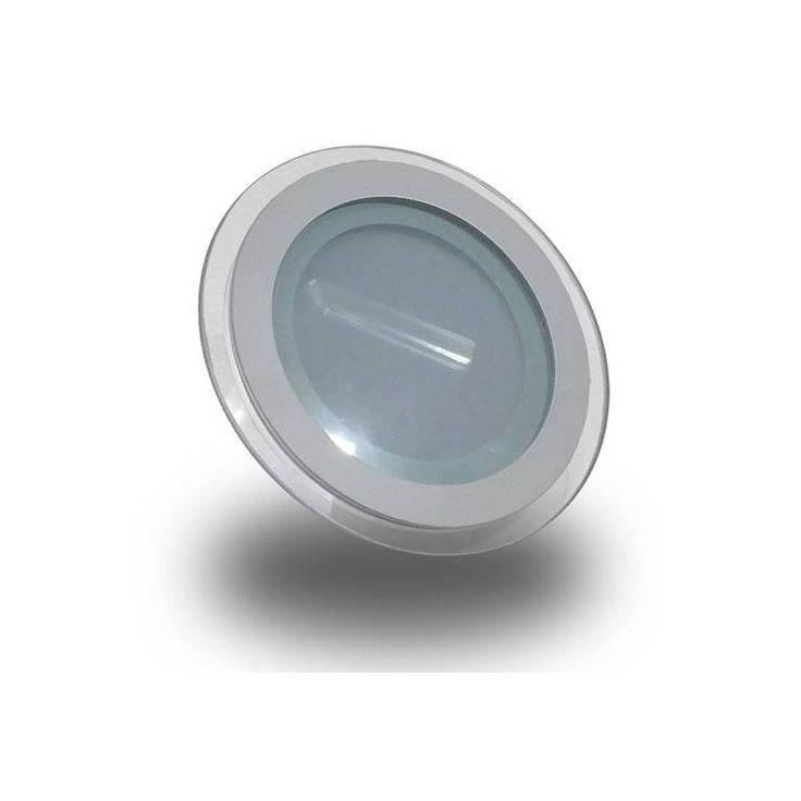 Upotettava LED-valaisin V-TAC VT-1202G RD, 12W, 230V, 3000K, 840lm, IP20, Ø 160mm, valkoinen