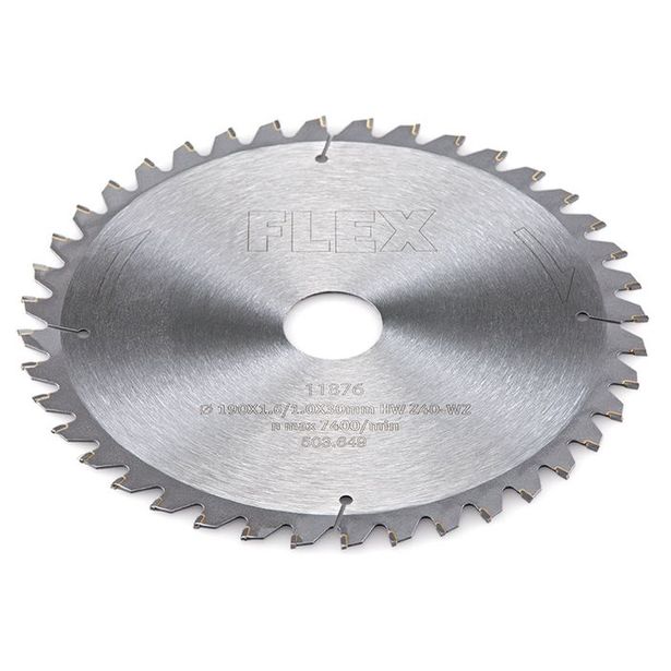 Pyörösahanterä FLEX D190x1.6x30 HW Z40 WZ/15°
