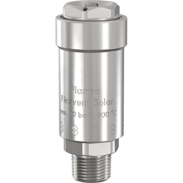 Ilmanpoistin Flamco Flexvent Solar, 3/8