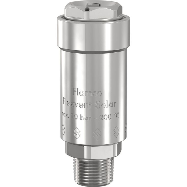 Ilmanpoistin Flamco Flexvent Solar, 3/8