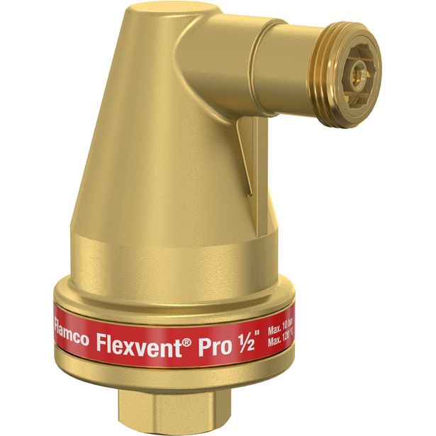 Ilmanpoistin Flamco Flexvent Pro, automaattinen, 1/2