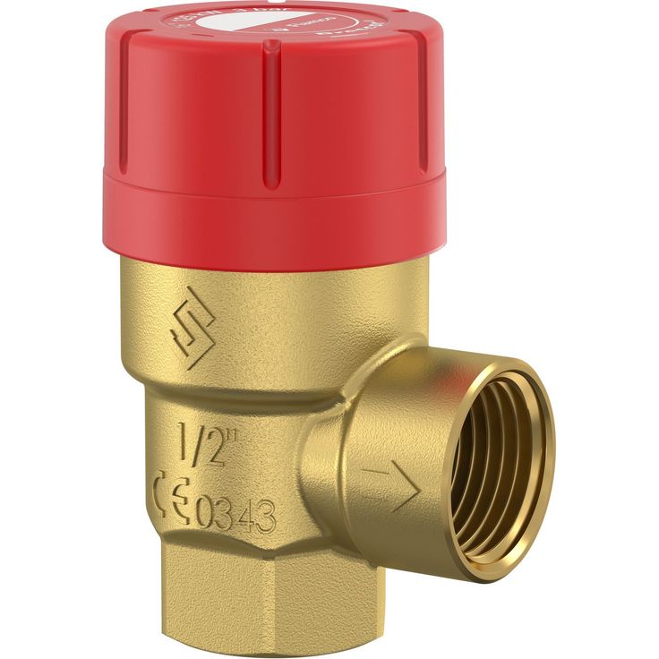 Varoventtiili Flamco Prescor, 2.5bar, eri kokoja