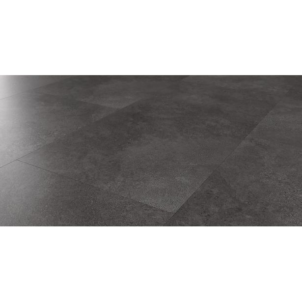 Vinyylilaatta Flooria Falquon SPC Stone P3004 Lavarosa, tummanharmaa