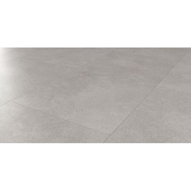 Vinyylilaatta Flooria Falquon SPC Stone P3001 Nebbia, vaaleanharmaa