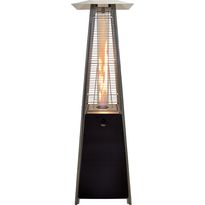 Terassilämmitin Flametower 185 musta, kaasukäyttöinen, Verkkokaupan poistotuote