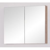 Peilikaappi Finnmirror 80, vaalea tammi