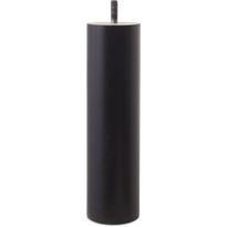 Sängynjalat Familon Round, 20cm, musta, 4kpl