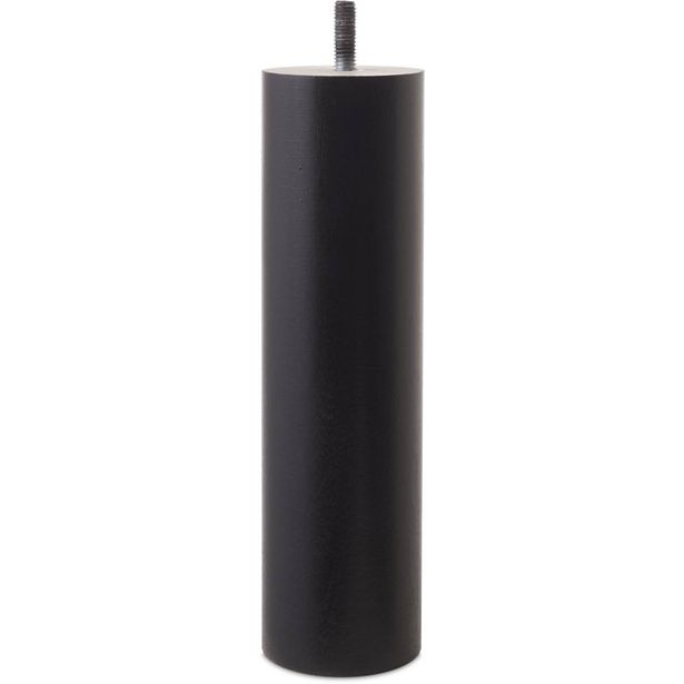 Sängynjalat Familon Round, 20cm, musta, 4kpl