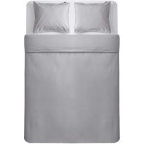 Pussilakanasetti Familon Tupla Percale, 230x220cm, harmaa