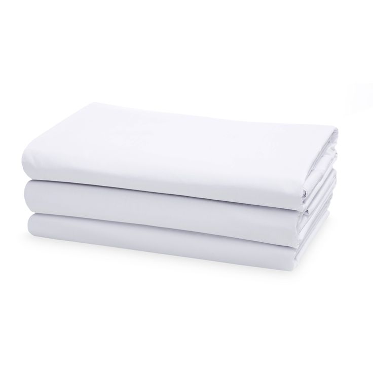 Aluslakana Familon Percale Luomu, 180x270cm, valkoinen