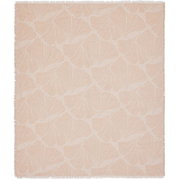 Torkkupeitto Finlayson Lilia 140x170cm, beige/valkoinen