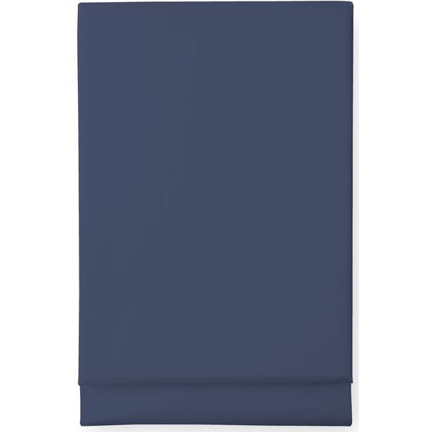 Satiinilakana Finlayson, 150x270cm, luomupuuvilla, tummansininen