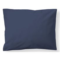 Satiinityynyliina Finlayson, 50x60cm, luomupuuvilla, tummansininen