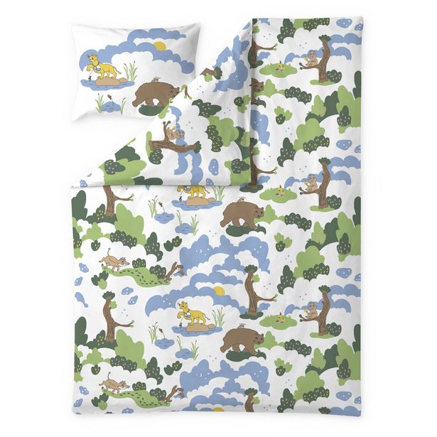 Pussilakanasetti Finlayson Seikkailu, monivärinen