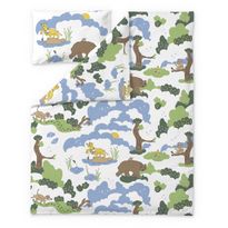 Lasten pussilakanasetti Finlayson Seikkailu, 120x160cm, monivärinen