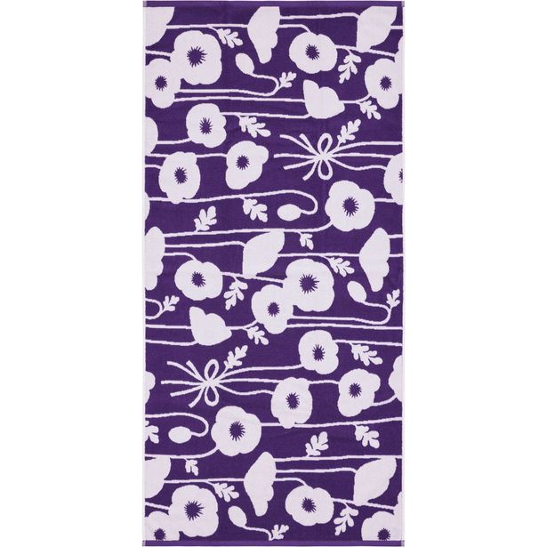 Kylpypyyhe Finlayson Toive 70x150cm, violetti