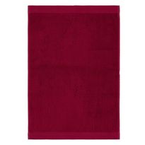 Käsipyyhe Finlayson Hali, 50x70cm, luomupuuvilla, viininpunainen