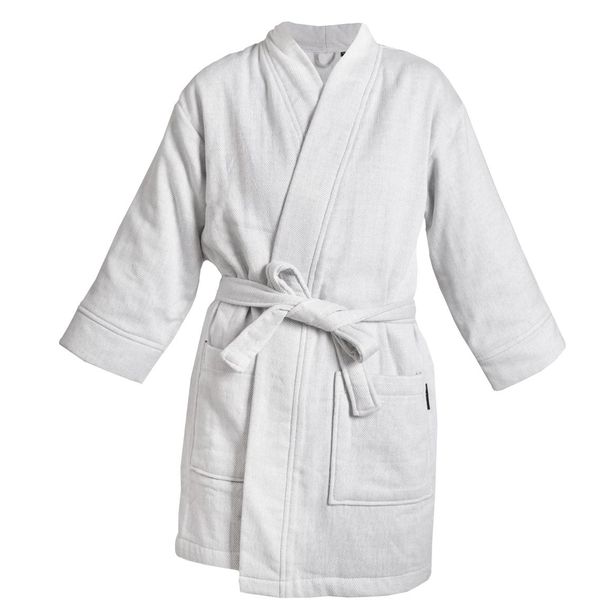 Kylpytakki Finlayson Lino Softi, L, vaaleanharmaa