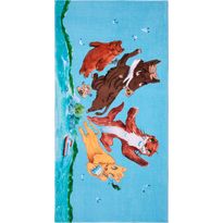 Kylpypyyhe Finlayson Sankarit, 70x140cm, monivärinen