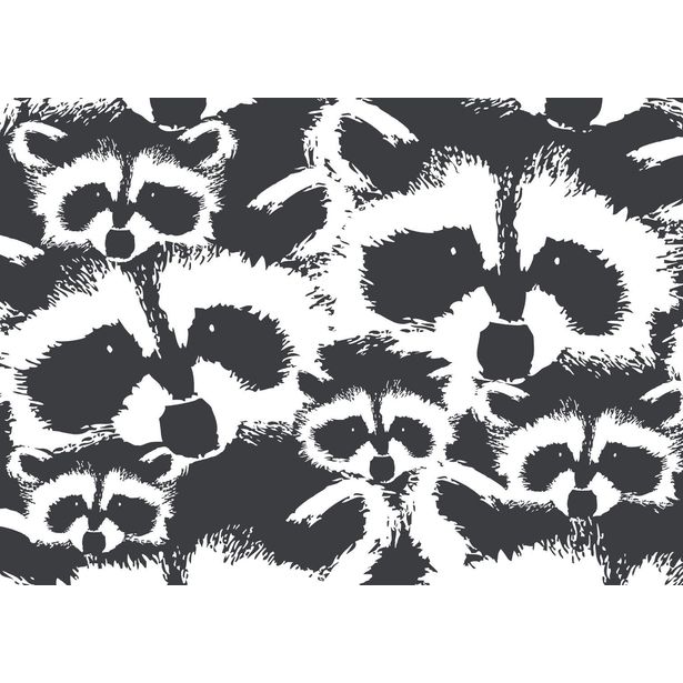 Käsipyyhe Finlayson Pesue, 50x70cm, musta/valkoinen