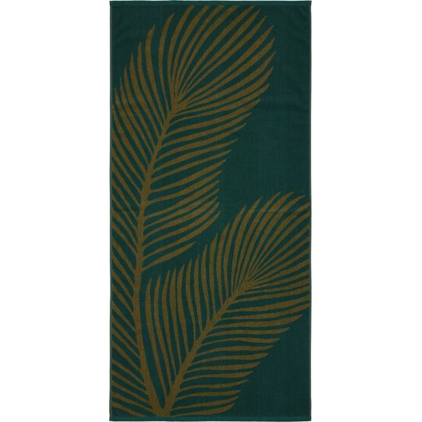 Kylpypyyhe Finlayson Ikimetsä 70x150cm, vihreä