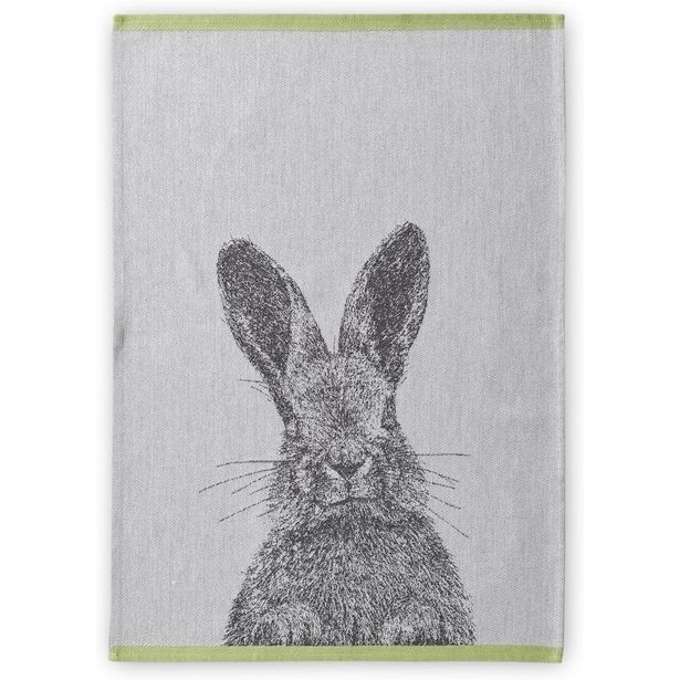 Keittiöpyyhesetti Finlayson Pupu, 50x70cm, musta/valkoinen