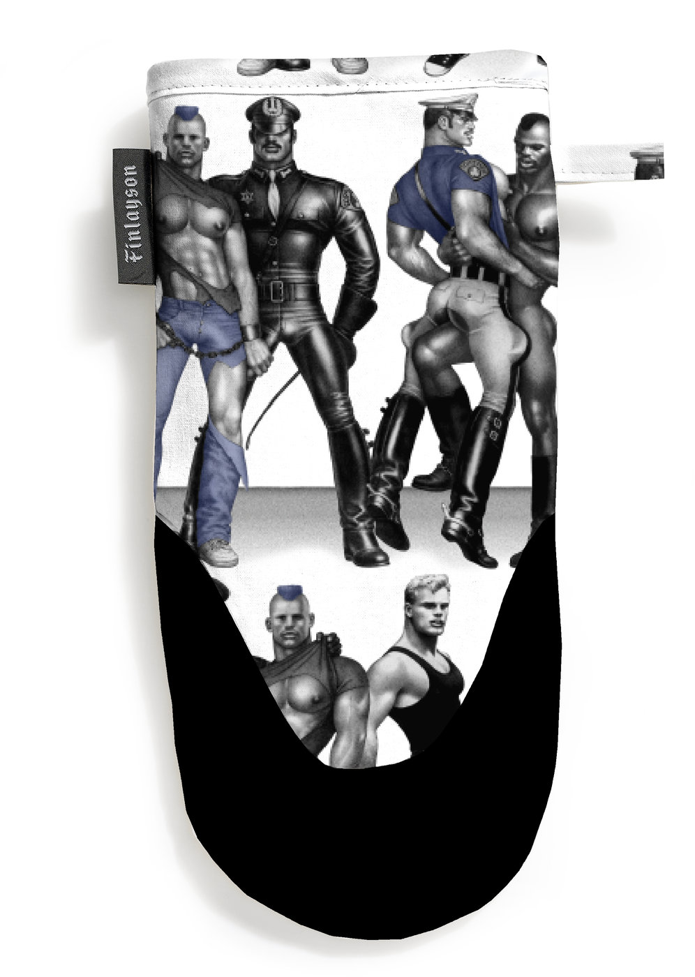 Housse de coussin Tom of Finland Blue Squad par Finlayson