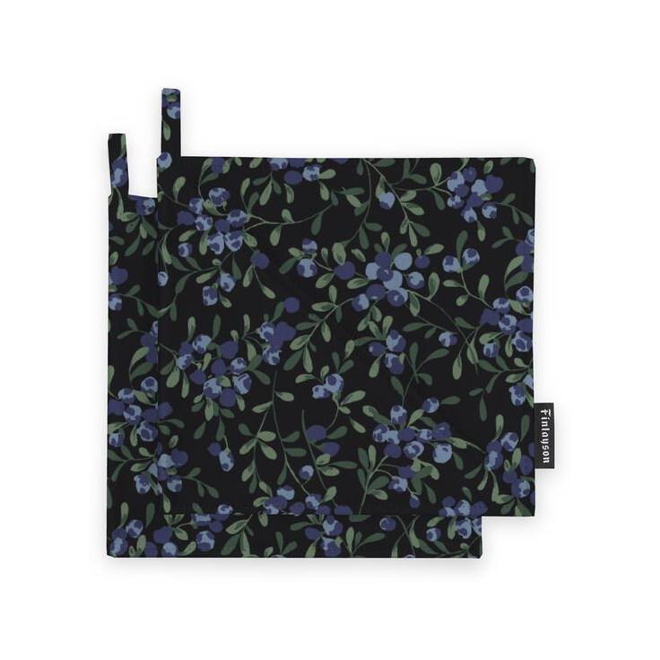 Patalappu Finlayson Varpu 22x22cm sininen/vihreä 2kpl/pkt