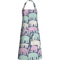 Essu Finlayson Elefantti Multi, 70x85cm, siniharmaa/pastelli