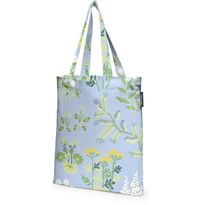 Kangaskassi Finlayson Joutomaa, 36x42cm, vaaleansininen/vihreä