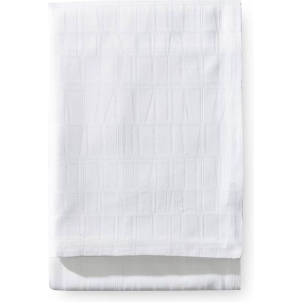 Pöytäliina Finlayson Coronna, 145x250cm, valkoinen