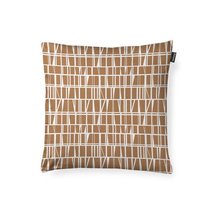 Koristetyynynpäällinen Finlayson Coronna 48x48cm kinuski