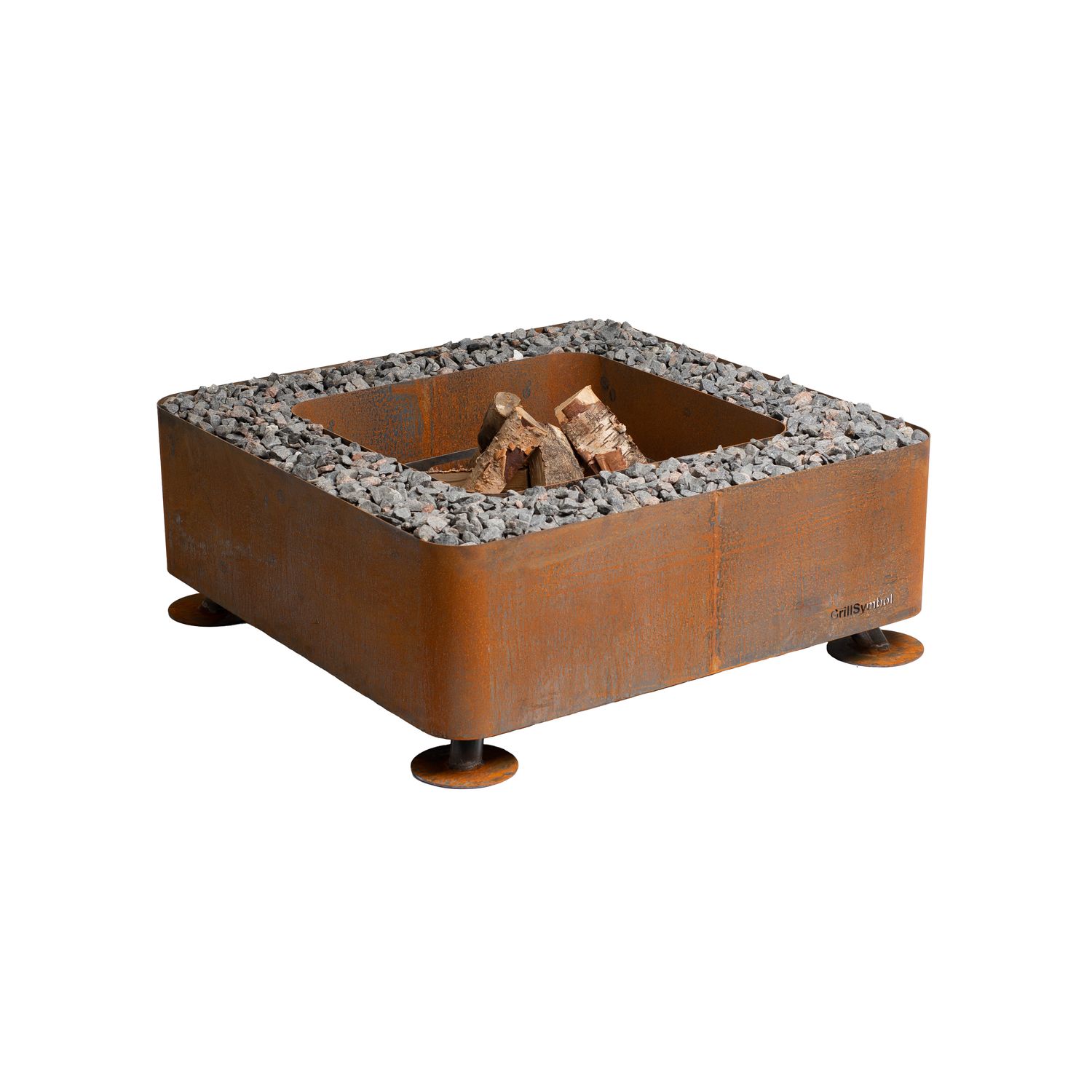 Ulkotulisija GrillSymbol Fogo 120x120cm