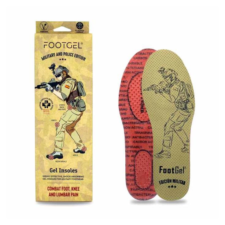 Pohjalliset Footgel Tactical, koko 35–38