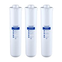 Käänteisosmoosijärjestelmän vaihtosuodatinpakkaus Aquaphor K5-K2-K7M (RO-101S, 102S)