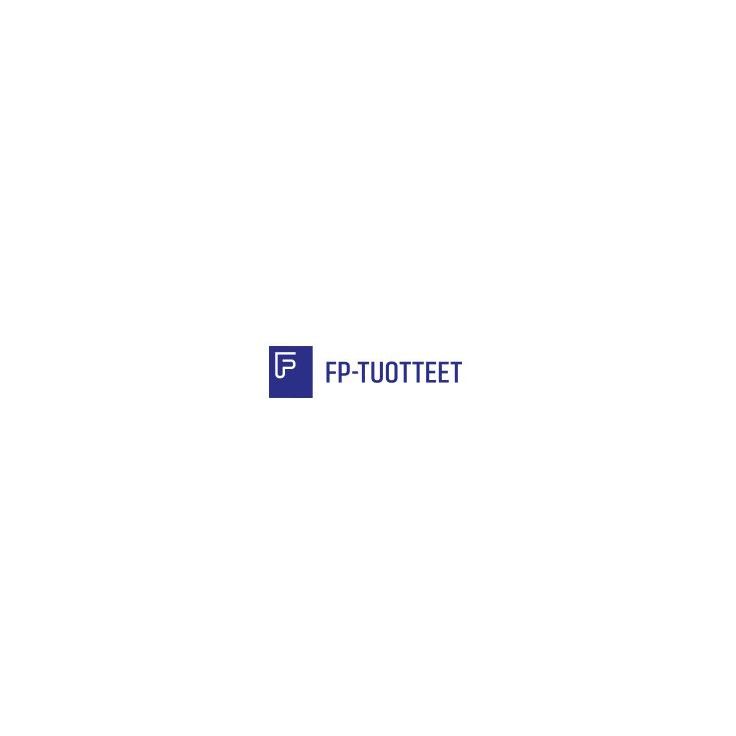 Suihkuverhorengas FP-Tuotteet, valkoinen, 12kpl