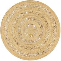 Juuttimatto Rosetti, Ø120cm