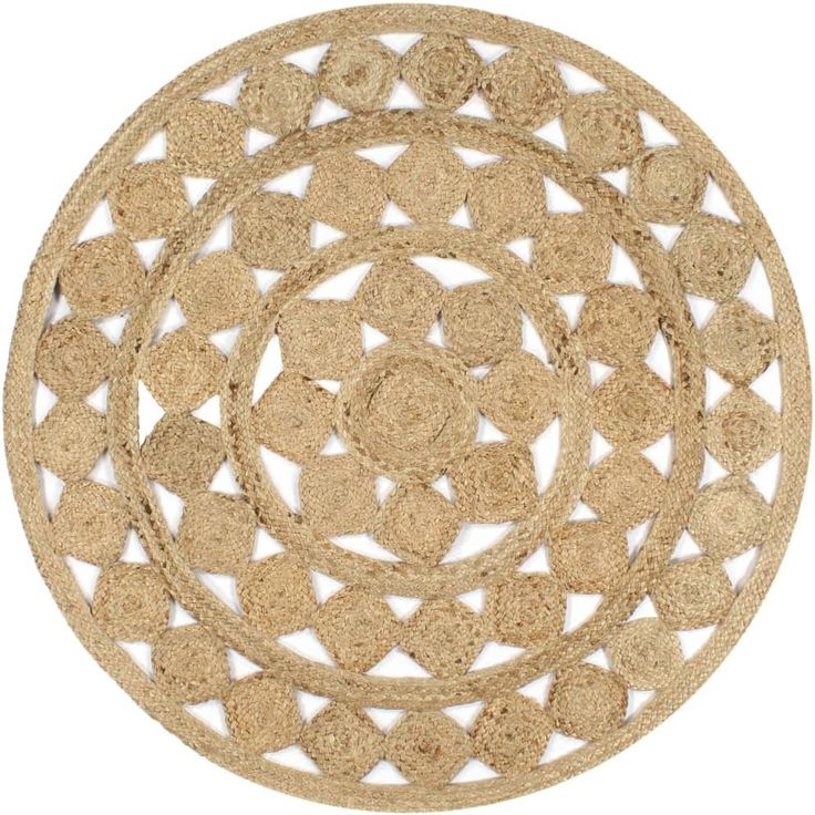 Juuttimatto Hiutale, Ø120cm