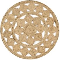 Juuttimatto Hiutale, Ø150cm