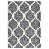 Berbermatto, 140x200cm, sininen/beige