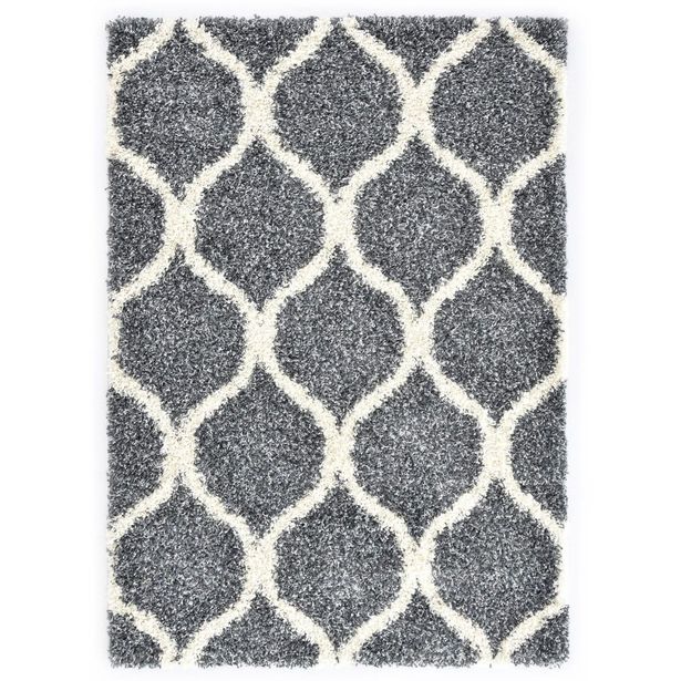 Berbermatto, 140x200cm, sininen/beige