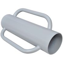 Aitatolppajuntta kahvoilla, teräs