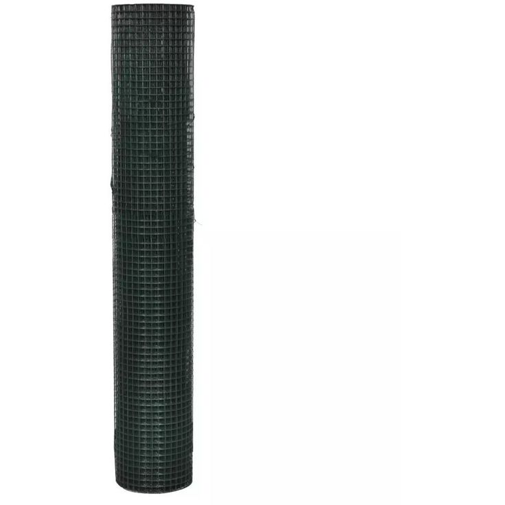 Kanaverkko 12x12mm, galvanoitu, PVC pinnoitteella, 10x1m, vihreä