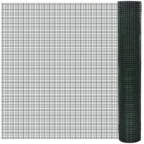 Kanaverkko 19x19mm, galvanoitu, PVC pinnoitteella, 10x1m, vihreä