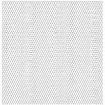 Puutarhan verkkoaita, ruostumaton teräs, 50x50cm, 30x17x2.5mm