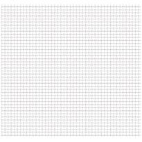 Puutarhan verkkoaita, ruostumaton teräs, 100x85cm, 11x11x2mm