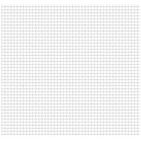 Puutarhan verkkoaita, ruostumaton teräs, 100x85cm, 21x21x2.5mm