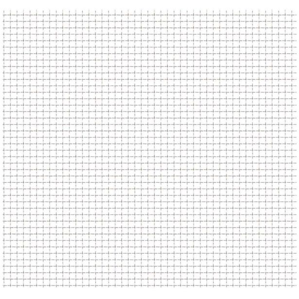 Puutarhan verkkoaita, ruostumaton teräs, 100x85cm, 21x21x2.5mm